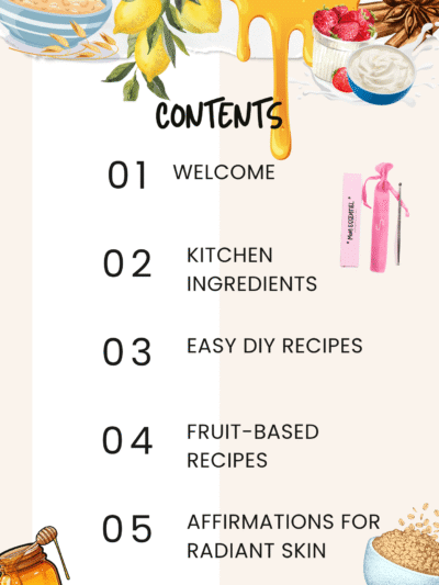 The Skincare Lab From Your Own Kitchen